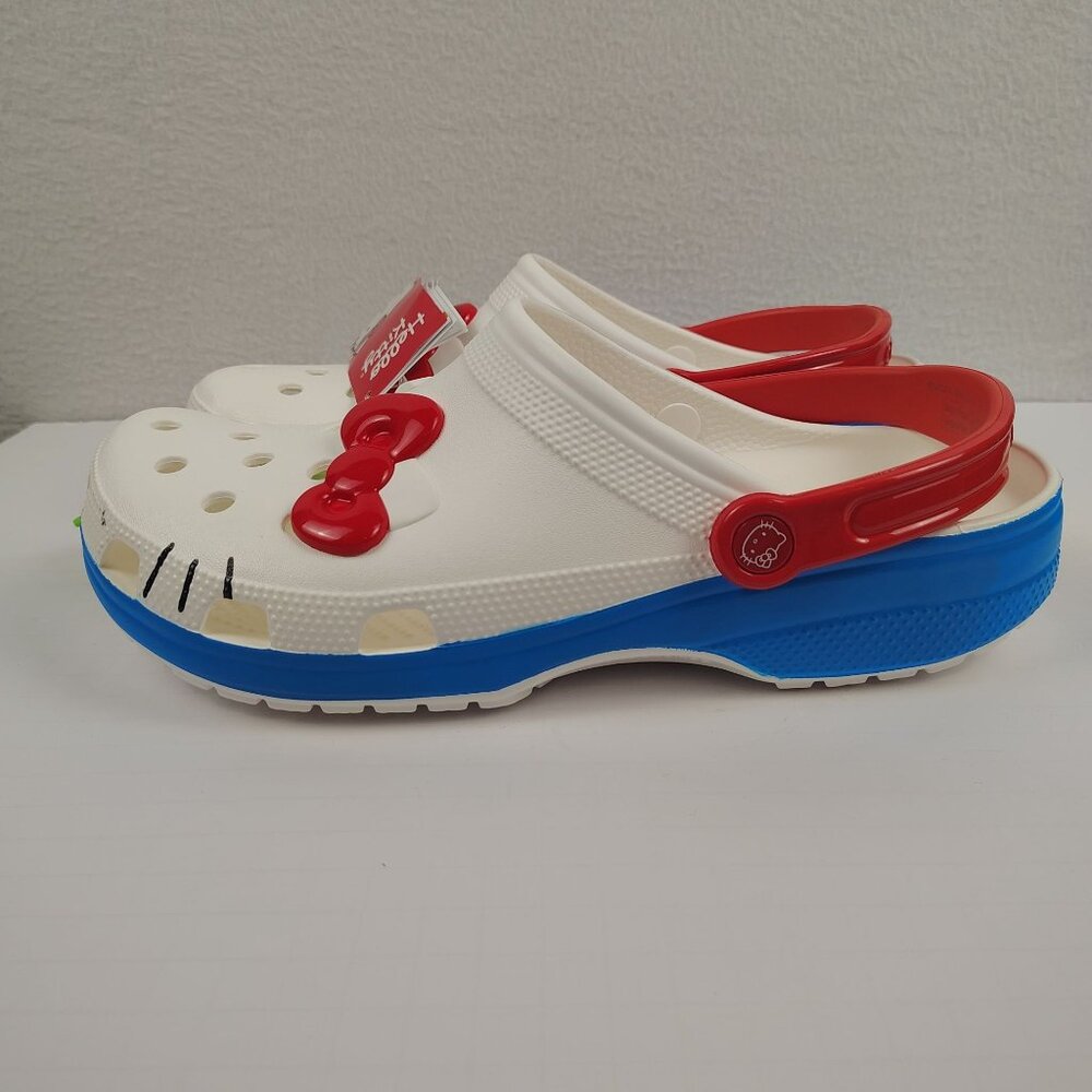 Nwt Hello Kitty I Am Classic Clog Crocs Mens 12 W… - image 5